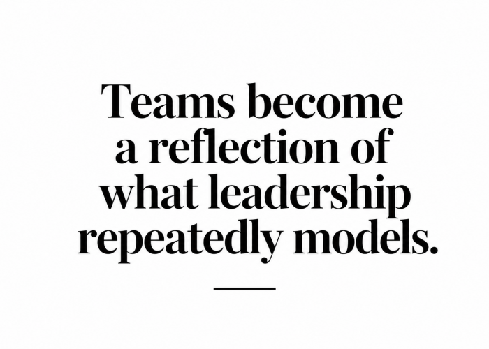 Why Leadership Behaviour Shapes Team Culture More Than Words